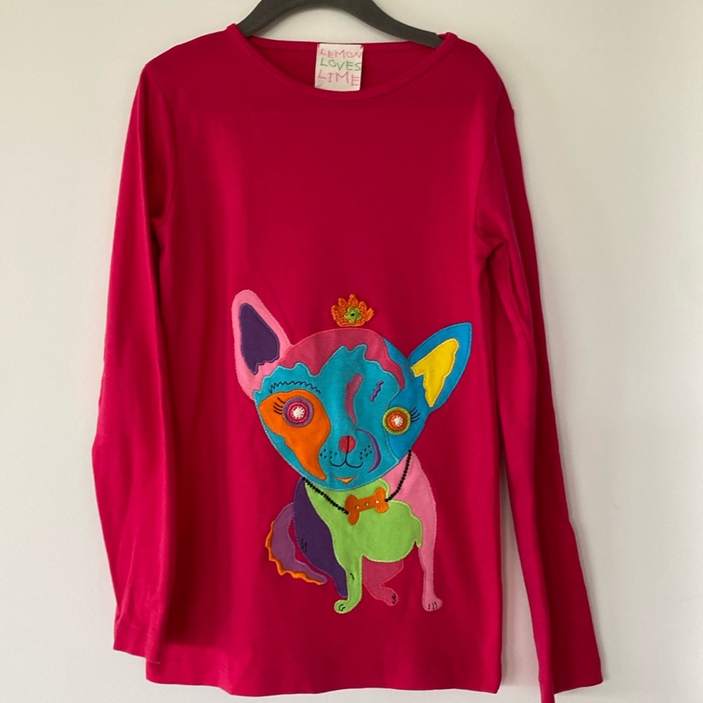 Lemon loves lime long sleeve shirt